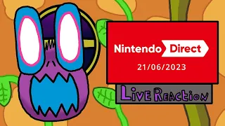 Nintendo Direct 21/06/2023 Live Reaction