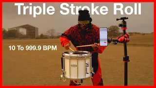 999.9 BPM IMPOSSIBLE DRUM ROLL