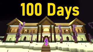 I Survived 100 Days in the End [Minecraft Survival]