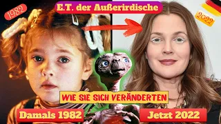 🇩🇪 👽 E.T. der Außerirdische (1982) ★ Schauspieler Besetzung [Cast] Damals und Heute 2022 🛸