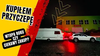 Zakup przyczepy kempingowej. Trafiłem na minę? Czy jednak dobry traf? - Abbey Piper 14-4L Vlog #001