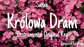 Królowa Dram | Instrumental | Sanah (with lyrics)