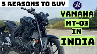 2023 Yamaha MT-03 Pros||Why It Is King In The Segment||Exhaust Sound||