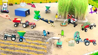 Top diy tractor making mini science project | wheat spender | wheat thresher | HPMini | @NsTvKing