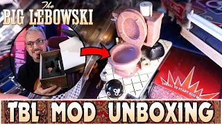Incredible Modification for The Big Lebowski Pinball Machine | Unboxing The Toilet Scoop Mod!