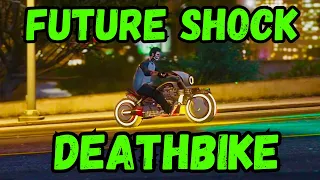 Tron Bike (sort of) in GTA 5 Online - Future Shock Deathbike Customization - Arena War DLC