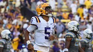 LSU QB Jayden Daniels FULL Season Highlights | 2022 |