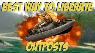 Far Cry 3 - Best Way to liberate Outposts