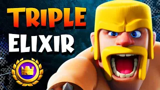 Best Triple Elixir Tournament Deck in Clash Royale!