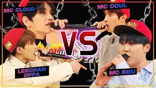 SEVENTEEN FIRST DISS RAP BATTLE (Turn On CC)