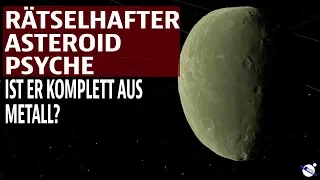 Rätselhafter Asteroid Psyche - Komplett aus Metall?