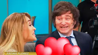 ¡JAVIER MILEI y FÁTIMA FLÓREZ, ENAMORADOS! Revivimos el momento en que nació el amor