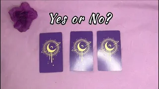 YES OR NO? (silent reading) Pick a card