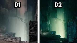 Vault Of Glass Graphics Comparison D1 Vs D2