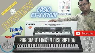 Casio Keyboard CT-X 870In Unbox | Review | Keyboard Under 15000 |