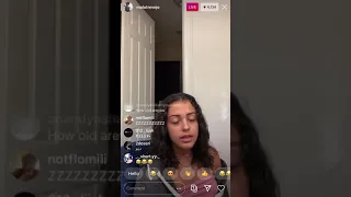 Malu Trevejo Instagram Live (7/1/20)