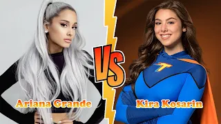 Ariana Grande VS Kira Kosarin (Phoebe Thunderman) Natural Transformation ★ From Baby To 2023