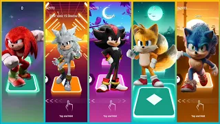 Knuckle 🆚 Silver 🆚 Shadow 🆚 Miles Prower 🆚 Sonic 🎶 Who is the Best? - Eps.13