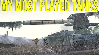 My TOP 5 Most played tanks!