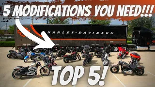 5 modifications you need on your Harley Davidson