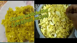 chakka vevichathu- Kerala style jackfruit recipein Malayalam  ( with English subtitles)