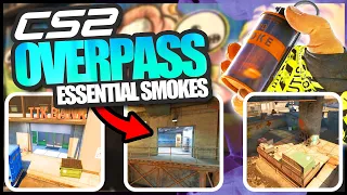 CS2 Overpass Essential Smokes