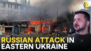 Russia Ukraine war LIVE: Russian attack kills 17 in east Ukraine as Blinken visits Kyiv | WION Live