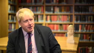 Boris Johnson Discusses Sir Winston Churchill