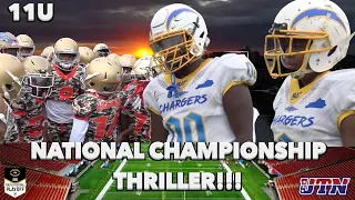 🔥🔥#1 Louisville Chargers (KY) v #2 Stonecrest Spartans (GA) 11U Youth Football National Championship