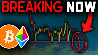 CRYPTO BREAKING SUPPORT NOW (Warning)!! Bitcoin News Today & Ethereum Price Prediction (BTC & ETH)