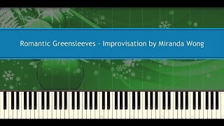 Romantic Greensleeves - Miranda Wong (Piano Tutorial)