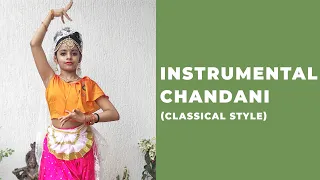 Chandni Instrumental - Bharatnatyam Classical Dance Cover - Original dance by Sridevi
