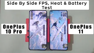 OnePlus 11 Vs OnePlus 10 Pro PUBG Test [Speed, FPS, Heat & Battery Test]
