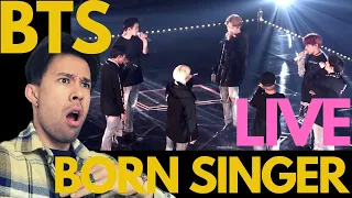 BTS BORN SINGER LIVE REACTION - I ALMOST CRIED