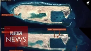 China's new island in the South China Sea - BBC News
