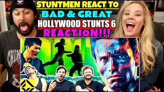 STUNTMEN React To Bad & Great HOLLYWOOD STUNTS 6 - REACTION!!!