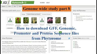 Genome wide study Part 8 | Genomic CDS Promoter sequences and GFF file