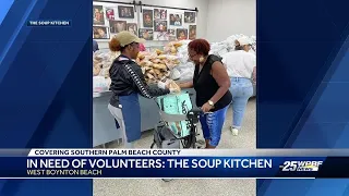 Volunteers needed as soup kitchen celebrates 40 years of service