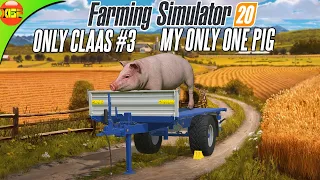 Only Claas FS20 #3 - I Purchased One Pig | Farming Simulator 20 Timelapse