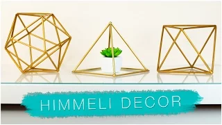 DIY GEOMETRIC ROOM DECOR | Himmeli Orb WITH STRAWS? PINTEREST & TUMBLR