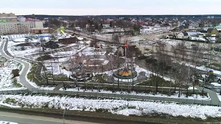 городской парк Шаховская  17 март 2020
