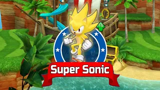 Sonic Dash - Super Sonic Unlocked and Fully Upgraded Update - All 68 Characters Unlocked Gameplay
