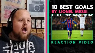 Reacting to 10 Impossible Goals Scored By Lionel Messi That Cristiano Ronaldo Will Never Ever Score