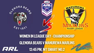 Glenora Bears (Valkyries) vs Manurewa Marlins (Whero) | Farrelly Photos Women’s Championship 2022