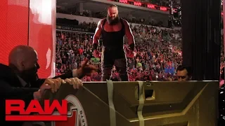 Braun Strowman sends Kevin Owens for a ride in a portable toilet: Raw, July 2, 2018