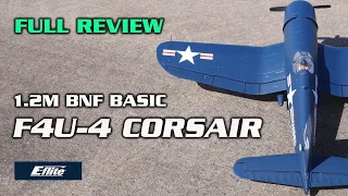 Get Bent! - F4U-4 Corsair 1.2m BNF Basic with AS3X and SAFE Select | HobbyView