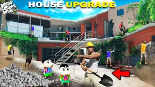 GTA 5 : Franklin Shinchan & Pinchan New Ultimate Modern Luxury House Upgrade GTA 5 !