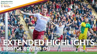 EXTENDED HIGHLIGHTS: Bradford City v Bristol Rovers