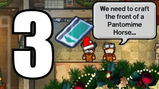 Stealing Key Cards to be in The Pantomime - The Escapists 2 Christmas Special: Part 3