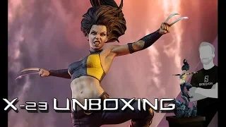 Unboxing SideShow Collectibles X-23 Premium Format statue